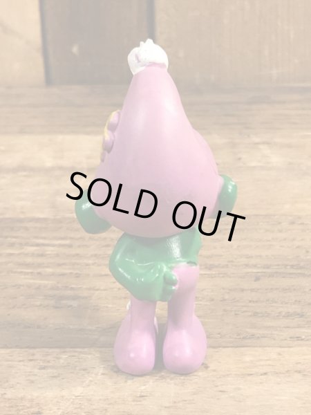 70’sのスマーフによく似たグノームファミリーのヴィンテージのPVC製フィギュア