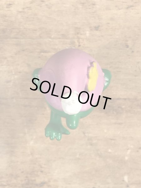 70年代頃のスマーフによく似たグノームファミリーのビンテージのPVCフィギュア