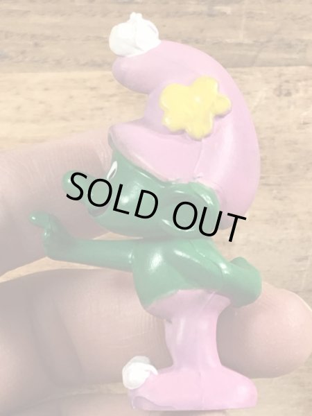 70’sのスマーフによく似たグノームファミリーのヴィンテージのPVC製フィギュア