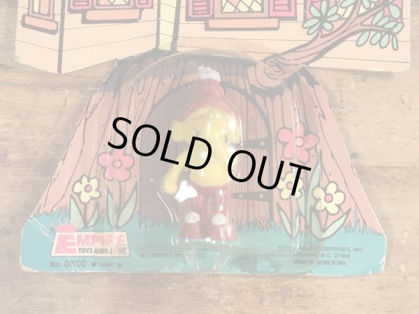 70’sのスマーフによく似たグノームファミリーのヴィンテージのPVC製フィギュア