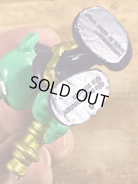 80’sの光線銃を持ったアストロスニックのヴィンテージのPVC製フィギュア