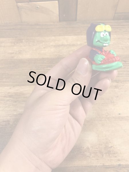 80’sのそりをしているアストロスニックのヴィンテージのPVC製フィギュア