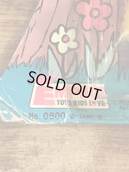 70年代頃のスマーフによく似たグノームファミリーのビンテージのPVCフィギュア