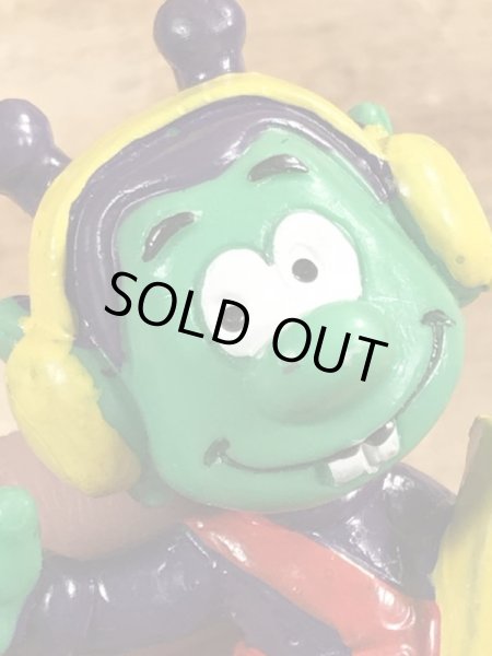 80年代頃のヘッドホンをしているアストロスニックのビンテージのPVCフィギュア