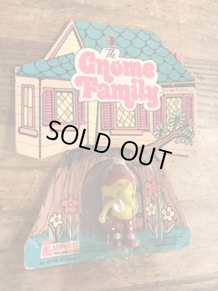 70年代頃のスマーフによく似たグノームファミリーのビンテージのPVCフィギュア