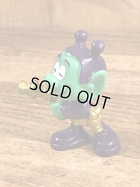 80’sの光線銃を持ったアストロスニックのヴィンテージのPVC製フィギュア