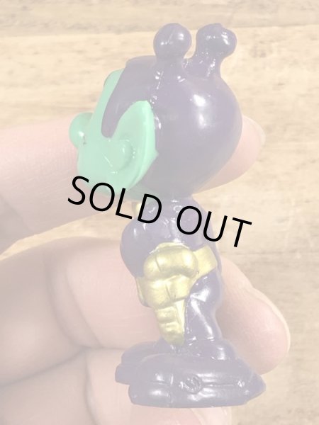 80’sの光線銃を持ったアストロスニックのヴィンテージのPVC製フィギュア