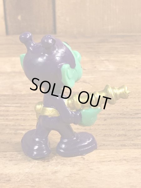 80’sの光線銃を持ったアストロスニックのヴィンテージのPVC製フィギュア