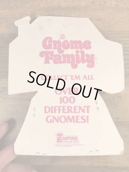 70’sのスマーフによく似たグノームファミリーのヴィンテージのPVC製フィギュア