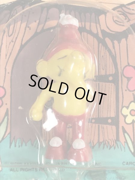 70’sのスマーフによく似たグノームファミリーのヴィンテージのPVC製フィギュア