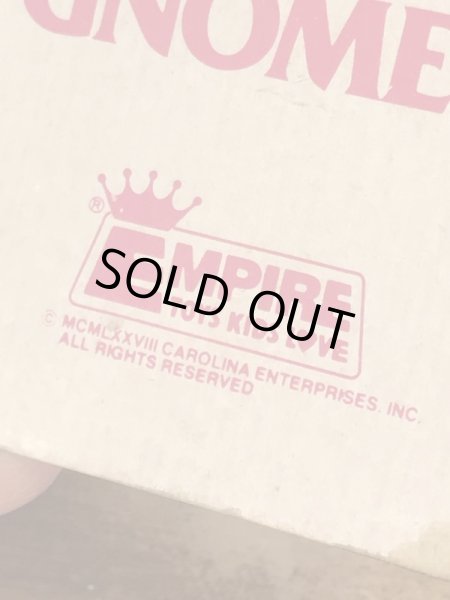 70’sのビールを持ったグノームファミリーのヴィンテージのPVC製フィギュア