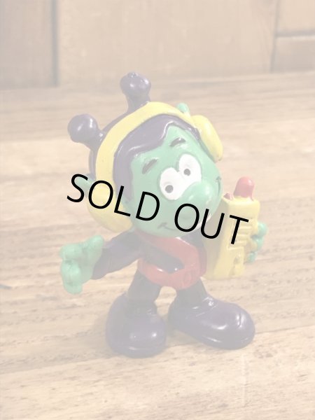 80年代頃のヘッドホンをしているアストロスニックのビンテージのPVCフィギュア