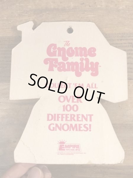 70’sのビールを持ったグノームファミリーのヴィンテージのPVC製フィギュア