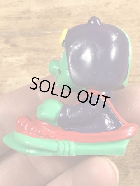 80’sのそりをしているアストロスニックのヴィンテージのPVC製フィギュア