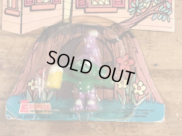 70’sのビールを持ったグノームファミリーのヴィンテージのPVC製フィギュア