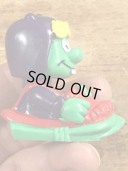 80’sのそりをしているアストロスニックのヴィンテージのPVC製フィギュア