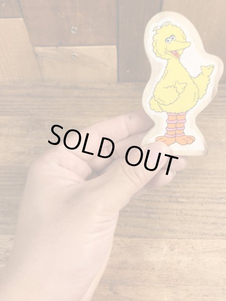 90’sのセサミストリートと動物のヴィンテージのウッドブロック