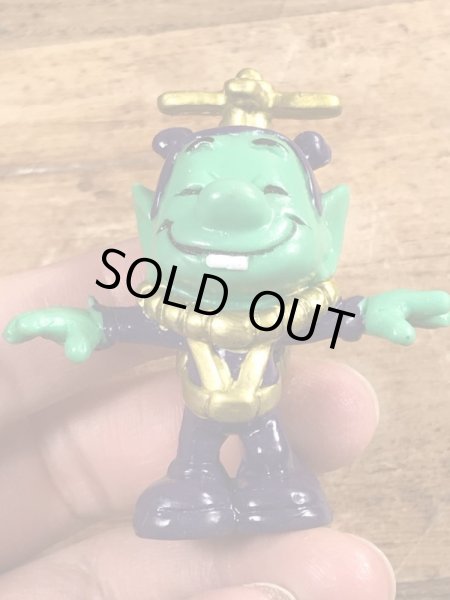 80年代頃のプロペラが付いたアストロスニックのビンテージのPVCフィギュア