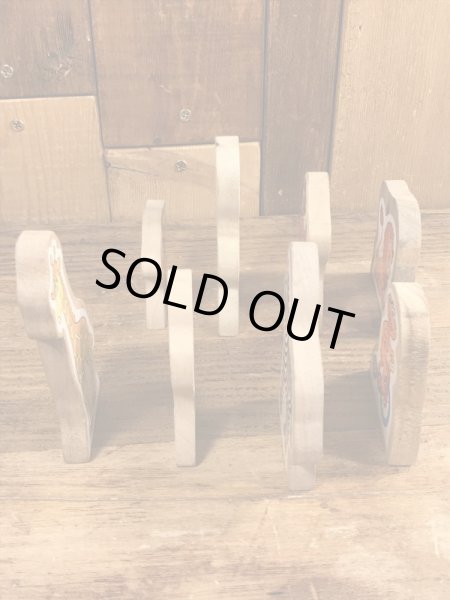 90年代頃のセサミストリートのビンテージのウッドブロック