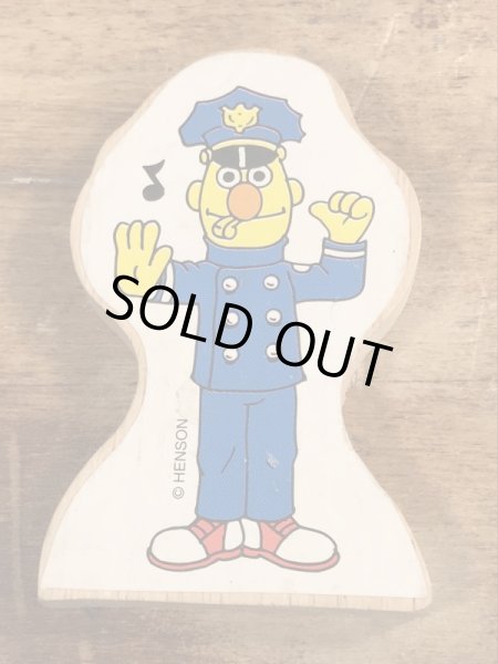 90’sのセサミストリートと動物のヴィンテージのウッドブロック