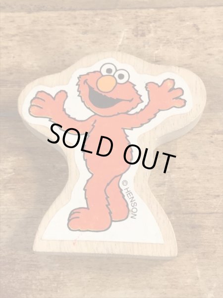 90年代頃のセサミストリートのビンテージのウッドブロック