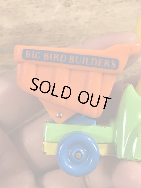 80年代頃のセサミストリートのビッグバードのビンテージのミニカー