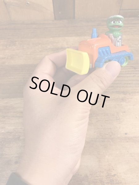 80’sのブルドーザーのオスカーのヴィンテージのダイキャストミニカー