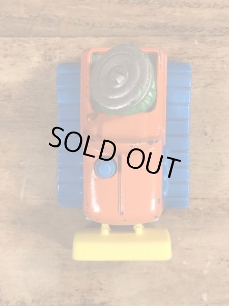 80年代頃のセサミストリートのオスカーのビンテージのミニカー