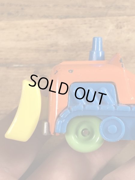 80’sのブルドーザーのオスカーのヴィンテージのダイキャストミニカー