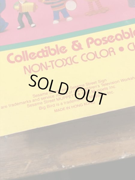 80年代頃のセサミストリートのビッグバードのビンテージのアクションフィギュア