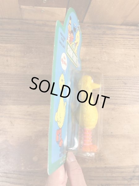 80年代頃のセサミストリートのビッグバードのビンテージのアクションフィギュア