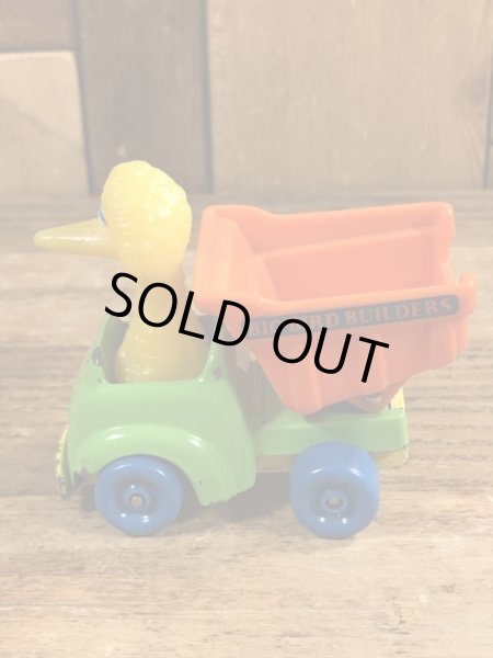 80’sのセサミストリートのビッグバードのヴィンテージのダイキャストミニカー