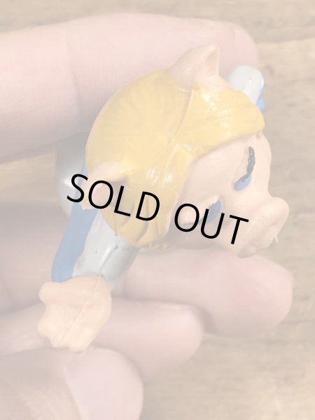 70年代頃のマペットショウのミスピギーのビンテージのPVCフィギュア