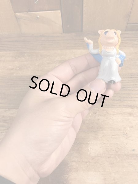 70’sのマペットショーのミスピギーのヴィンテージのPVC製フィギュア