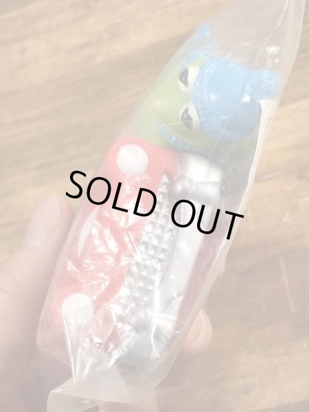 90年代頃のマペットショウのカーミットのビンテージのミールトイ