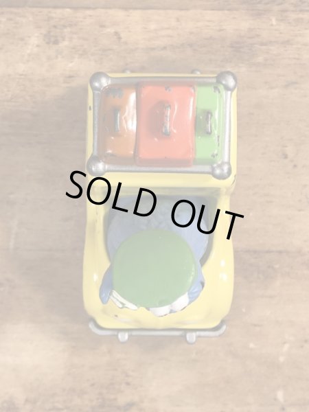 80年代頃のセサミストリートのクッキーモンスターのビンテージのミニカー