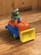 80年代頃のセサミストリートのオスカーのビンテージのミニカー