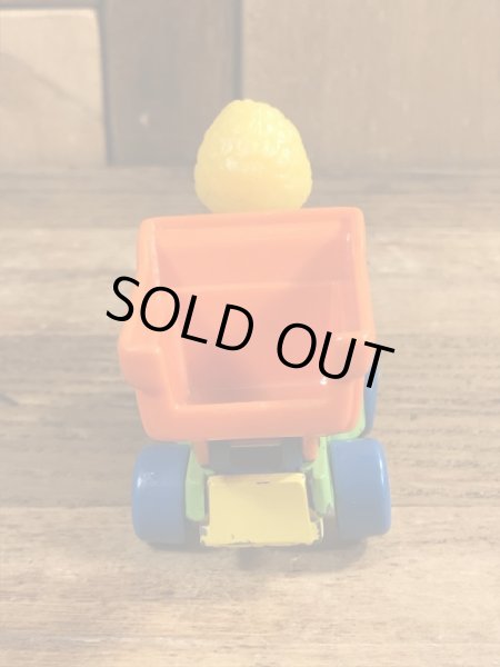 80’sのセサミストリートのビッグバードのヴィンテージのダイキャストミニカー