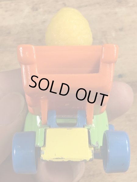 80’sのセサミストリートのビッグバードのヴィンテージのダイキャストミニカー