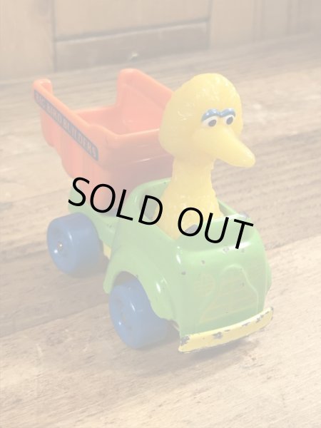 80年代頃のセサミストリートのビッグバードのビンテージのミニカー