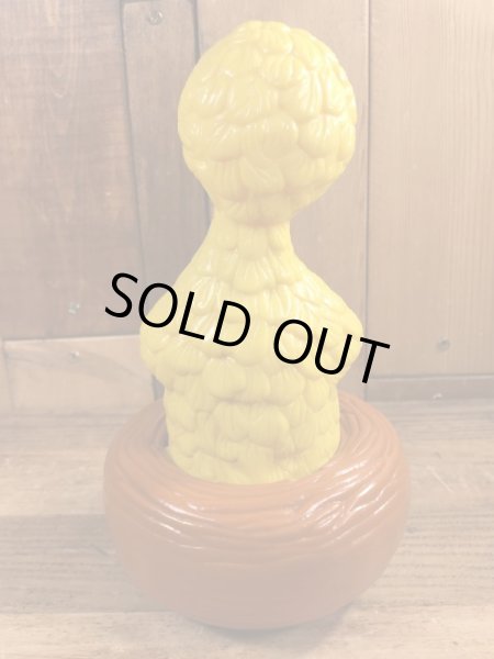 90’sのセサミストリートのビッグバードのヴィンテージのプラスチックトイ