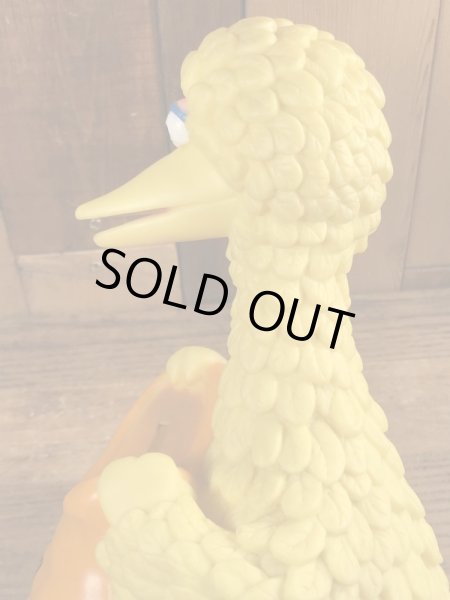 90年代頃のセサミストリートのビッグバードのビンテージの貯金箱フィギュア