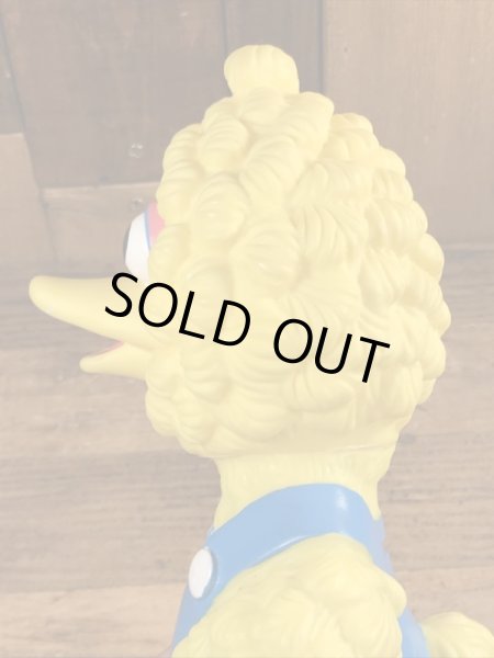 90年代頃のセサミストリートのベイビービッグバードのビンテージのコインバンク