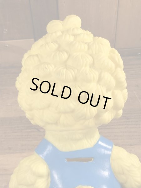 90年代頃のセサミストリートのベイビービッグバードのビンテージのコインバンク