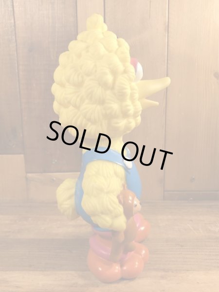 90年代頃のセサミストリートのベイビービッグバードのビンテージのコインバンク