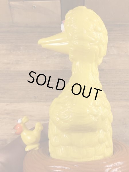 90年代頃のセサミストリートのビッグバードのビンテージのプラスチックトイ