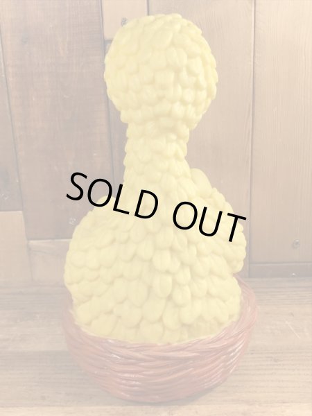 90’sのセサミストリートのビッグバードのヴィンテージのコインバンク