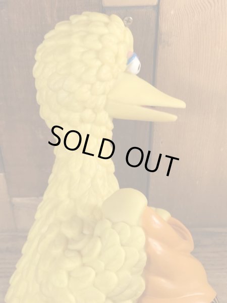 90年代頃のセサミストリートのビッグバードのビンテージの貯金箱フィギュア