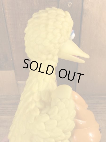 90年代頃のセサミストリートのビッグバードのビンテージの貯金箱