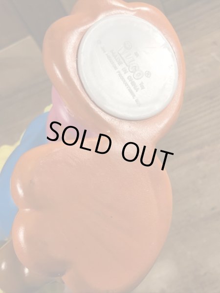 90’sのセサミストリートのベイビービッグバードのヴィンテージの貯金箱